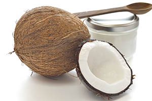 Coconut and organic coconut oil