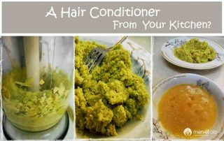 blending ingredients for diy hair conditioner