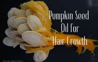 pumpkin seeds and stringy flesh