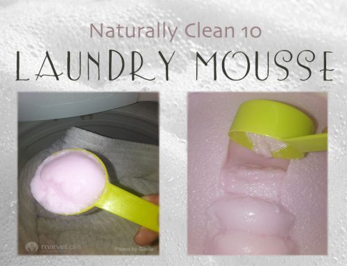 Naturally Clean:  Laundry Mousse