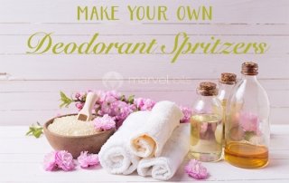 how to make natural deodorant sprays