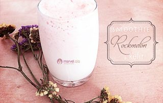glass of kefir smoothie