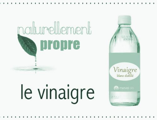 Naturellement propre :  le vinaigre