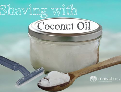 Shaving with Coconut Oil