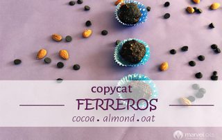 chocolate truffles in paper cups