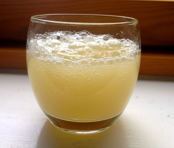 glass of ginger beer
